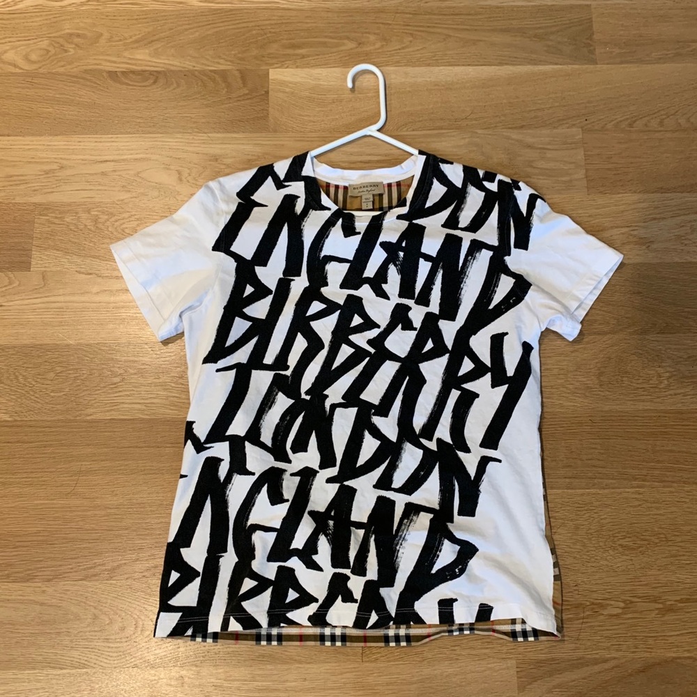 Burberry graffiti tee